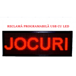Reclama programabila USB cu Led